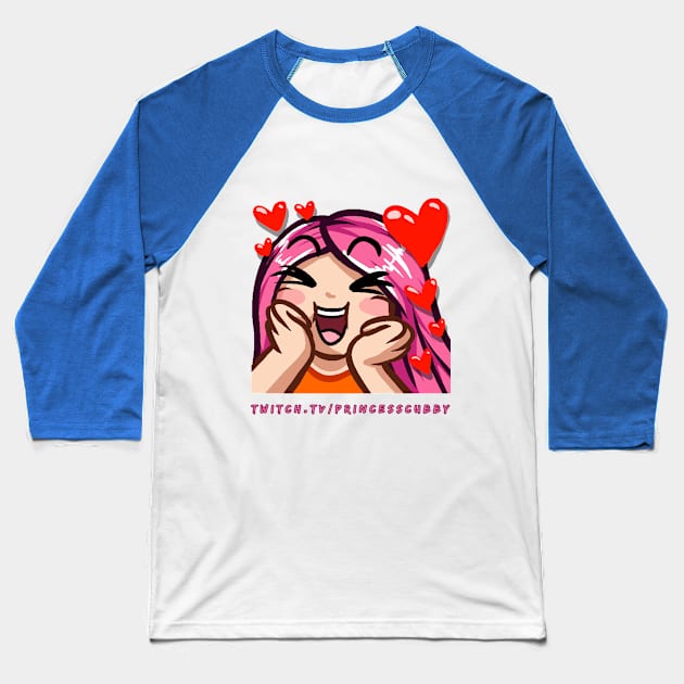 PrincessCubby Loves Baseball T-Shirt by PrincessCubby